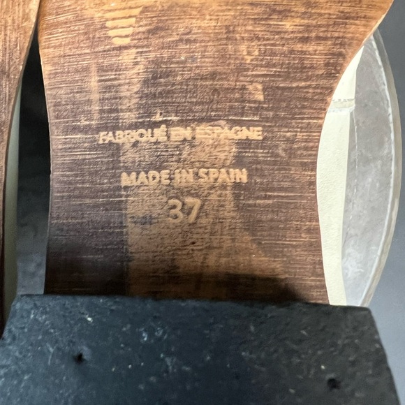 Free People Womens Ankle Boots Size EU 37 US 6.5 Bootie - DIRTY WHITE - Picture 7 of 10